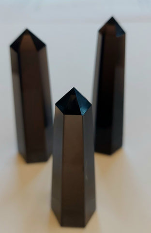 Smokey quartz mini tower