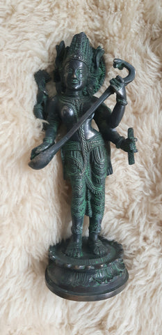 Saraswati Statue 12"